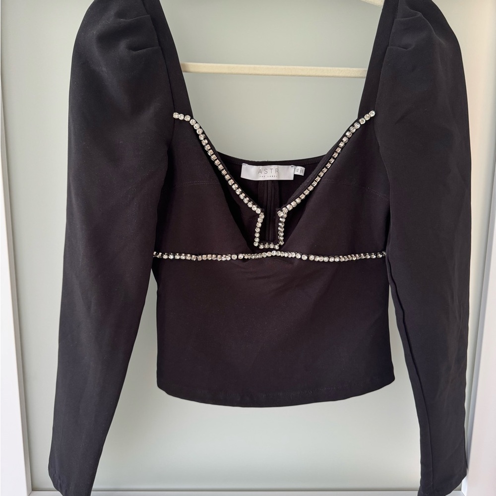 ASTR the Label Anabella Crystal Top